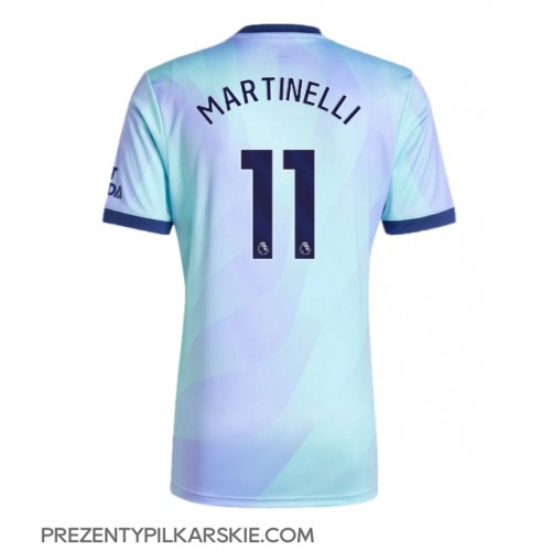 Stroje piłkarskie Arsenal Gabriel Martinelli #11 Koszulka Trzeciej 2024-25 Krótki Rękaw